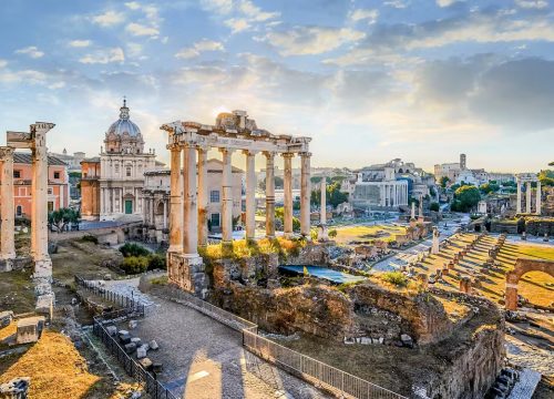 Guided tour of the Colosseum, Roman Forum and Palatine Hill with access to the Arena floor