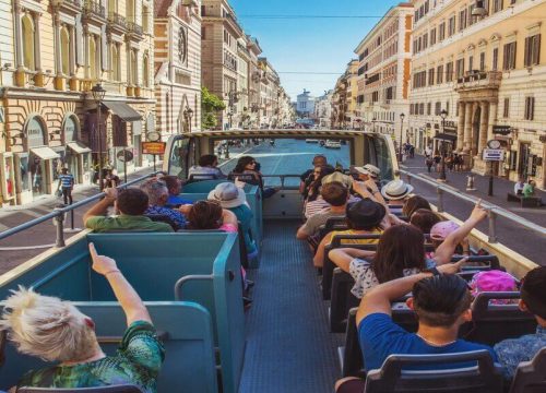 Hop On Hop Off Rome Sightseeing Bus Tour