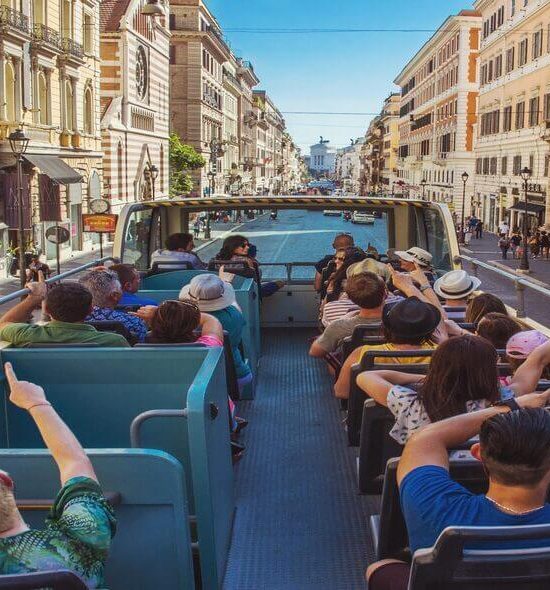 Hop On Hop Off Rome Sightseeing Bus Tour